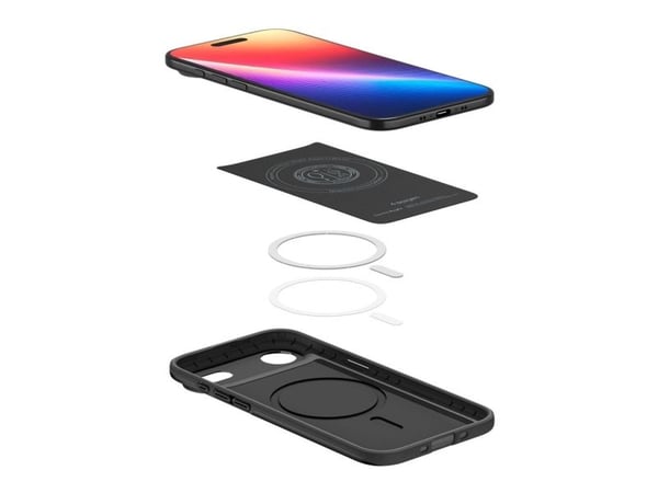 Spigen ACS10306, Mobilskal, Apple, iPhone Air, 16,5 cm (6.5"), Svart