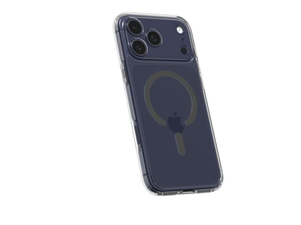 Spigen ACS10283, Mobilskal, Apple, iPhone 17 Pro Max, 17,5 cm (6.9"), grafit, Transparent