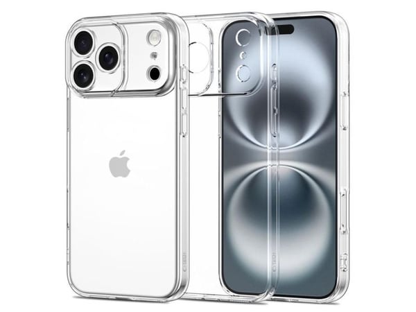 Tech-Protect FlexAir-fodral till iPhone 17 Pro - genomskinlig