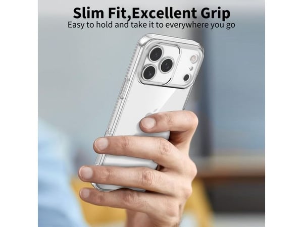 Tech-Protect FlexAir-fodral till iPhone 17 Pro - genomskinlig
