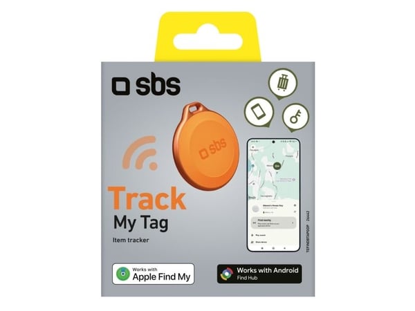 SBS TEFINDBTAPGOP, Universell, Søker, Oransje, Støvresistent, Vannbestandig, 50 m, 100 dB