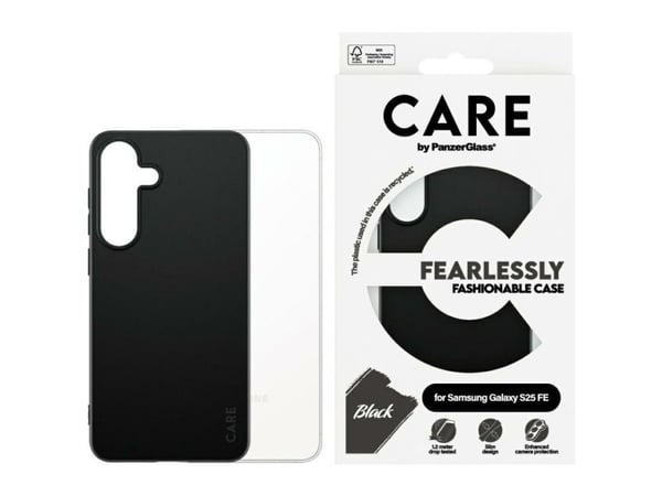 PanzerGlass CARE TPU Case black Samsung Galaxy S25 FE
