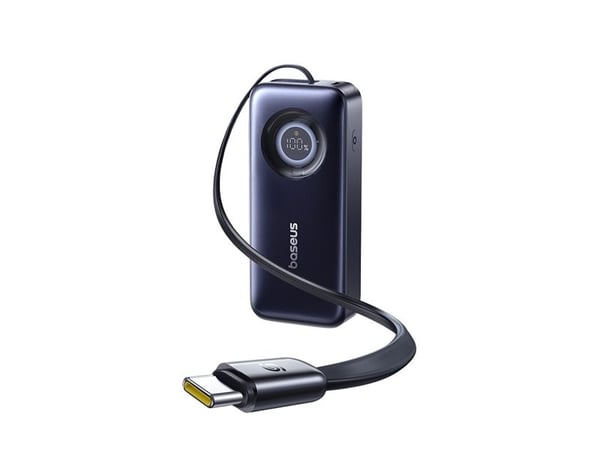Baseus E0027H00, 20000 mAh, Lithium Polymer (LiPo), 67 W, Blå