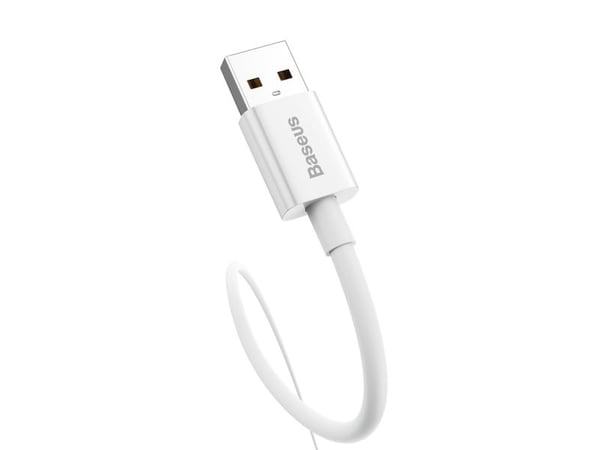 Baseus Superior Series USB-A - USB-C 100W-kabel 1,5 m - vit