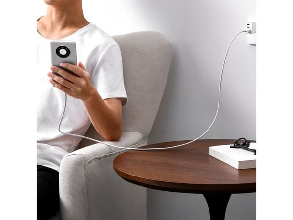 Baseus Superior Series USB-A - USB-C 100W-kabel 1,5 m - hvit