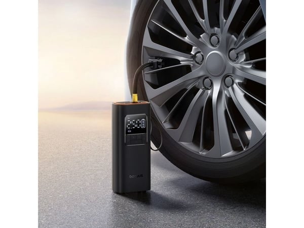 Baseus BS-CG016, Cykel, Bil, Uppblåsbar utrustning, 2,8 Bar, 30 - 90 psi, Batteri, 5 V, 2 A