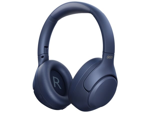 QCY H3 over-ear hörlurar med ANC Bluetooth 5.4 Hi-Res Audio - blå