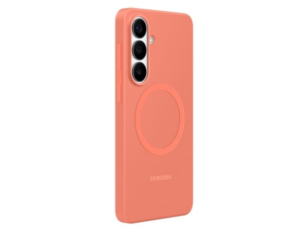 Samsung EF-ES947 - Baksidesskydd för mobiltelefon - silikon - korallröd - för Galaxy S26+