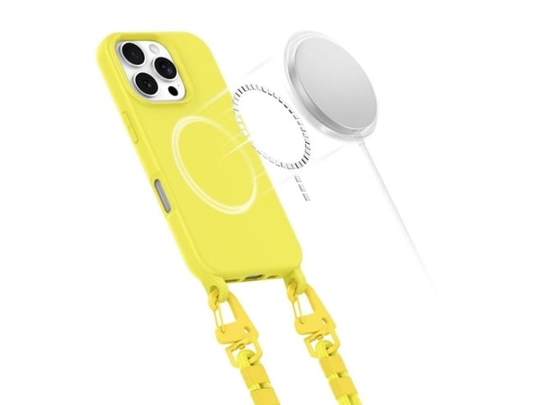 Tech-Protect Magnecklace MagSafe-skal för iPhone 16 Pro - Gul