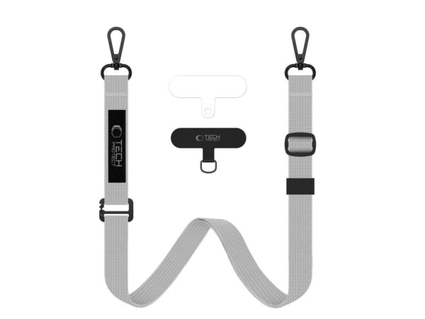 TECH-PROTECT C6S ROPE CROSSBODY CRAYON GREY
