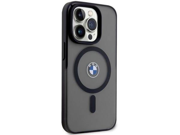 BMW Signature MagSafe-deksel til iPhone 14 Pro - svart
