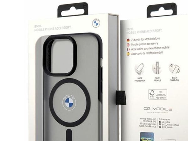 BMW Signature MagSafe-skal för iPhone 14 Pro - svart