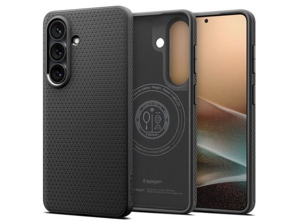 SPIGEN LIQUID AIR MAG-kompatibelt etui for SAMSUNG S26 matt svart