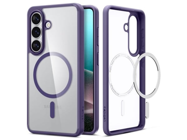 Spigen-etui Spigen Ultra Hybrid Mag MagSafe til Samsung Galaxy S26+ - gjennomsiktig-mørkeblå