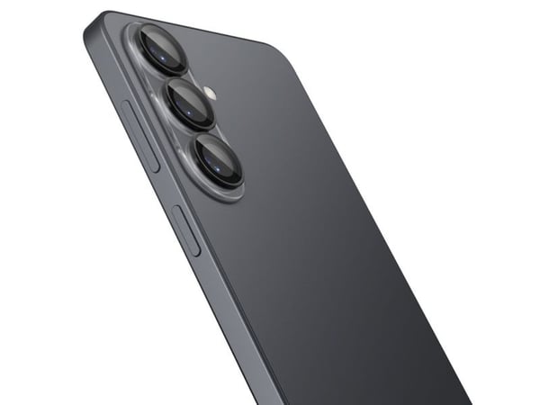 Spigen Glas.Tr Ez Fit Optik Pro HD 2-pakning kameradeksel for Samsung Galaxy S26 - sort