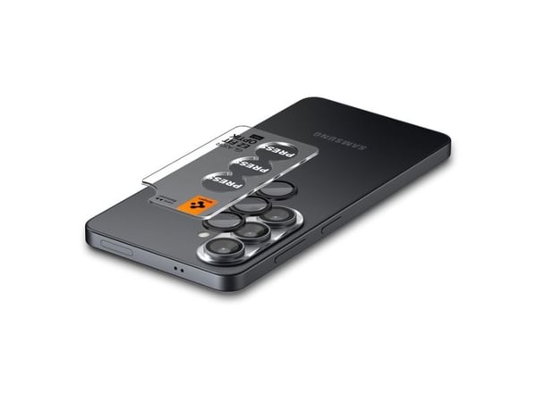Spigen Glas.Tr Ez Fit Optik Pro HD 2-pakning kameradeksel for Samsung Galaxy S26 - sort