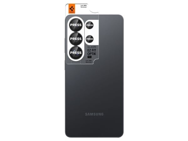 Spigen Oslona till Spigen Glas.Tr Ez Fit Optik Pro HD 2-pack för Samsung Galaxy S26 Ultra – svart