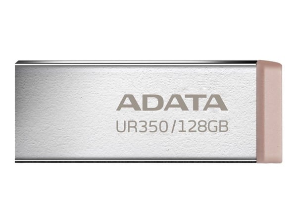 ADATA UR350 - USB flash-enhet - 128 GB - USB 3.2 Gen 1 - brun