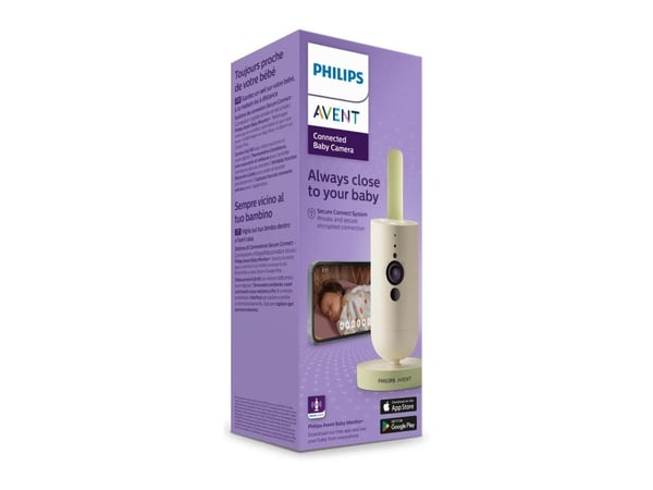 Philips AVENT SCD643 - Babyovervåkingskamera - trådløs (802.11b, 802.11g, 802.11n) - 1 kamera(er)