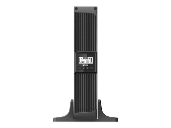 EVER NETLINE RT 3000 - UPS (rackmonterbar/ekstern) - AC 230 V - 2700 watt - 3000 VA - enkeltfase - 9 Ah - RS-232, USB - utgangskontakter: 8 - 2U - 19"