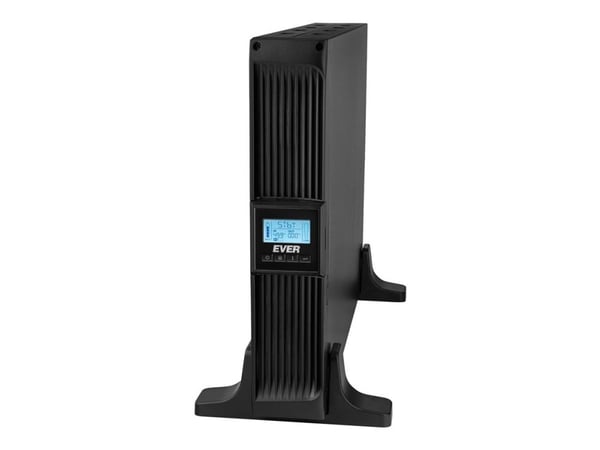 EVER NETLINE RT 1500 - UPS (rackmonterbar/ekstern) - AC 230 V - 1350 watt - 1500 VA - enkeltfase - 9 Ah - RS-232, USB - utgangskontakter: 8 - 2U - 19"