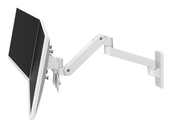 Ergotron LX Pro - Monteringssett (bue, 2 svingtapper, tilbehørsfastvare) - for flatpanel - dual direct, konverteringssett - hvit - skjermstørrelse:...