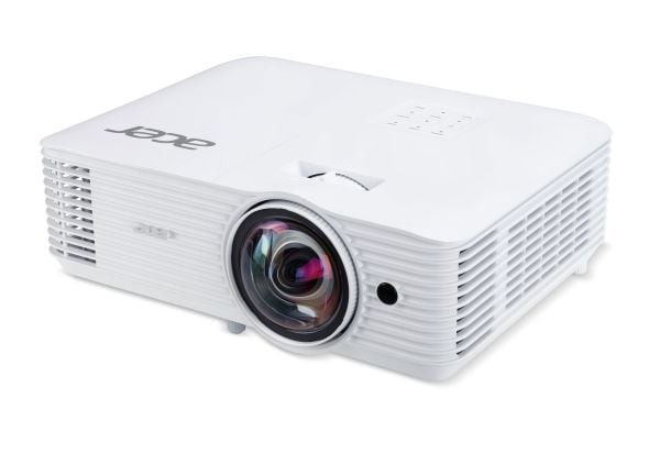 Acer S1287 - DLP-projektor - 3D - 4000 ANSI-lumen - XGA (1024 x 768) - 4:3 - kortkast fast linse