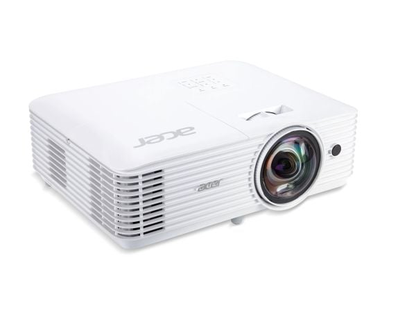 Acer S1387 - DLP-projektor - UHE - 3D - 4000 ANSI-lumen - WXGA (1280 x 800) - 16:10 - kortkast fast linse