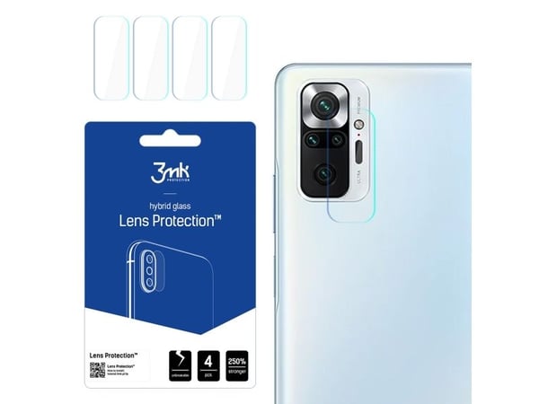 3MK 3MK Lens Protect Xiaomi Redmi Note 10 Pro Suojaus kameran objektiiville 4kpl