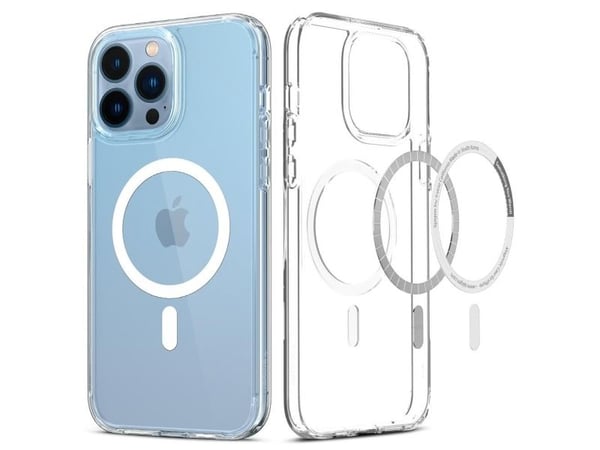 Spigen Ultra Hybrid Mag-skal med MagSafe för iPhone 13 Pro - vit