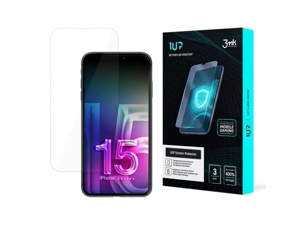 3MK 1UP, iPhone 15, 3 styck