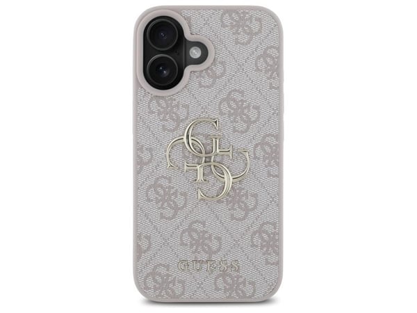 Guess 4G Big Logo cap for iPhone 16 6,1" GUHCP16S4GMGPI rosa