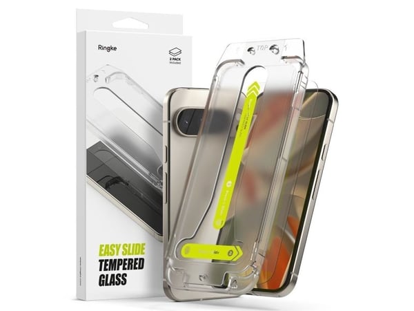 RINGKE HELPPO LIUKUA 2-PACK KARKAISTU LASI GOOGLE PIXEL 9 / 9 PRO SELKEÄ