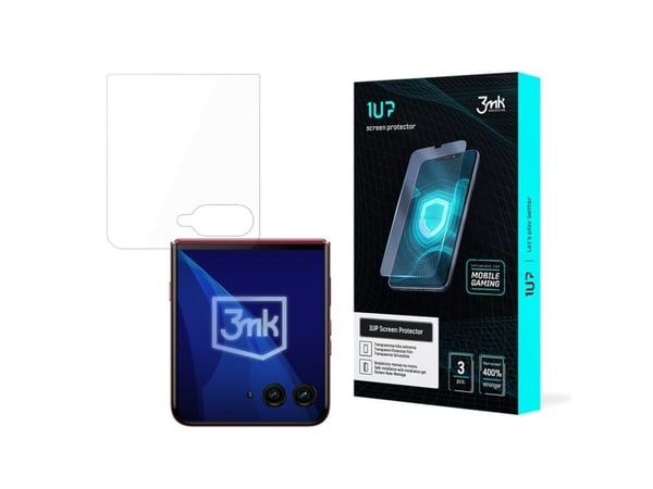 3MK gaming beskyttelsesfolie til Motorola Razr 60 Ultra 3 stk