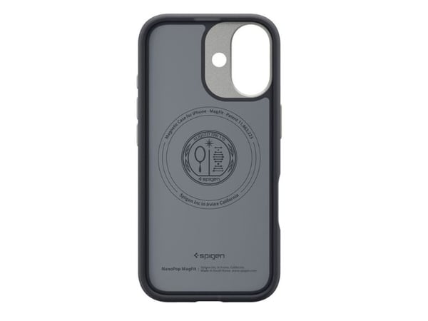 Spigen Nano Pop Mag, Mobilskal, Apple, iPhone 17, 16 cm (6.3"), Svart