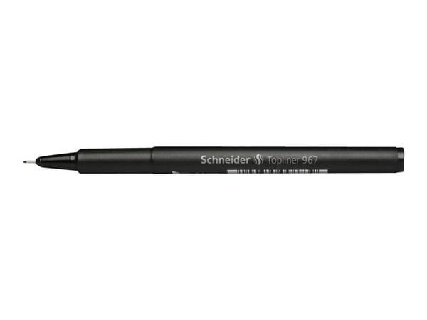 Schneider Topliner 967 - Fineliner - svart - 0.4 mm - ekstra fin