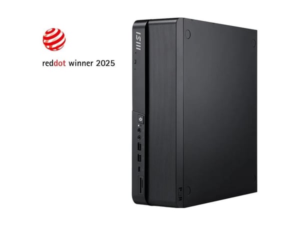 MSI PRO DP80 AI A2G 083XEU - CFF Core Ultra 5 225 / inntil 4.9 GHz - RAM 16 GB - SSD 512 GB - NVMe - Intel Graphics - IEEE 802.11ax (Wi-Fi 6E), Blu...