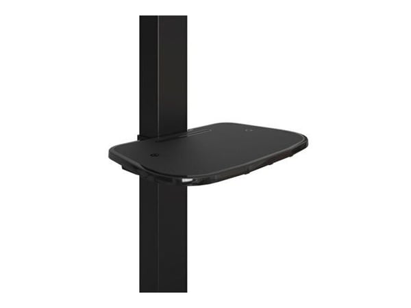 Chief FIT Series - Vogn - for interaktiv flatpanel - mobil - svart - skjermstørrelse: 55"-86"