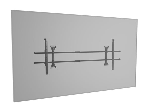 Chief Ultrawide Micro-Adjustable Wall Mount - For Displays 80-120"- Black - Monteringssett (brakett) - ekstra stor - for flatpanel - svart - skjerm...