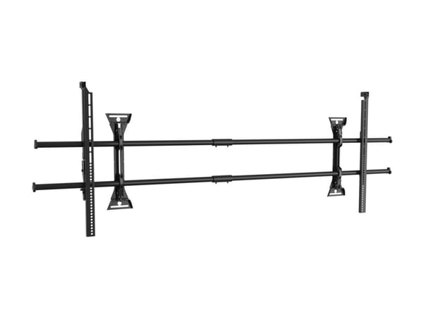 Chief Ultrawide Micro-Adjustable Wall Mount - For Displays 80-120"- Black - Monteringssett (brakett) - ekstra stor - for flatpanel - svart - skjerm...