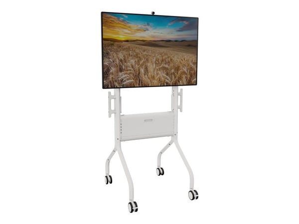 Chief Voyager Height Adjustable AV TV Cart - For LCD Displays 50-70" - White - Vagn - för platt panel/videokonferenssystem - vit - skärmstorlek: 50...