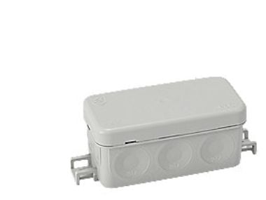 ABB AP45 förgreningsdosa IP65, grå, halogenfri
