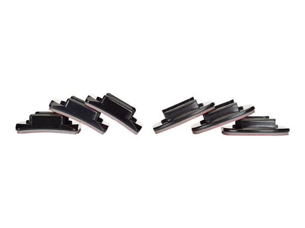 GoPro Curved + Flat Adhesive Mounts - Støttesystem - klebemontering - for HD HERO; HERO+ LCD; HERO3; HERO4 Session; HERO6 Black; HERO7 Black, Silve...