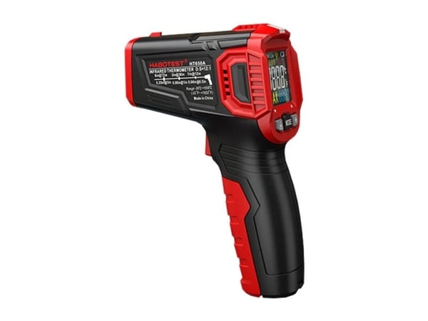 Habotest HT650B laserpyrometer med LCD-display