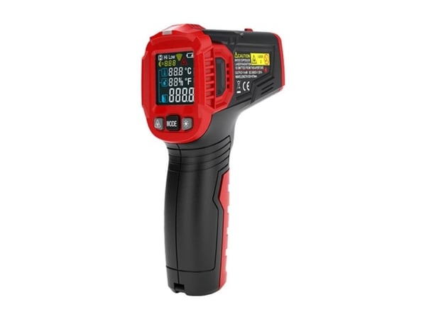 Habotest HT650B laserpyrometer med LCD-display