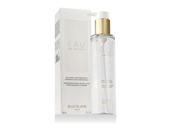 Guerlain Eau de Beauté, Naisten, 200 ml, Puhdistus, Kosteuttava, Turvottava, Raikastava, Sävyttävä, #18556 INGREDIENTS : • AQUA (WATER) • GLYCERIN ...