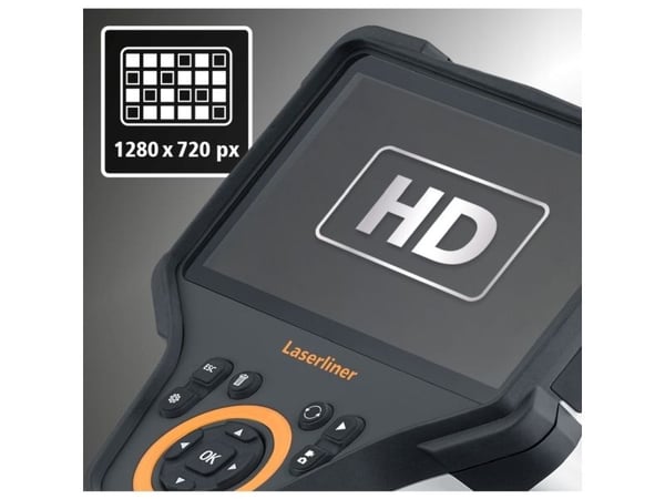 Laserliner VideoFlex HD Duo, 1280 x 720 piksler, 12,7 cm (5"), 1280 x 720 piksler, JPEG, 80°, 2x
