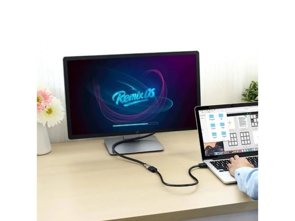 UGREEN HDMI-kabel med plugg og stikkontakt 3 m (svart)