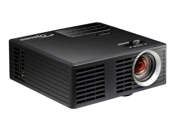 Optoma ML750i - DLP-projektori - LED - 3D - 700 lumenia - WXGA (1280 x 800) - 16:10 - 720p - valkoinen, harmaa