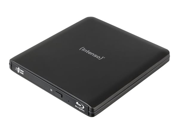 Intenso EOD 500BD Slim - Platestasjon - BD-RE - 6x - USB 3.2 Gen 1 - ekstern - svart Intenso EOD 500BD Slim - Platestasjon - BD-RE - 6x - USB 3.2 Gen 1 - ekstern - svart
